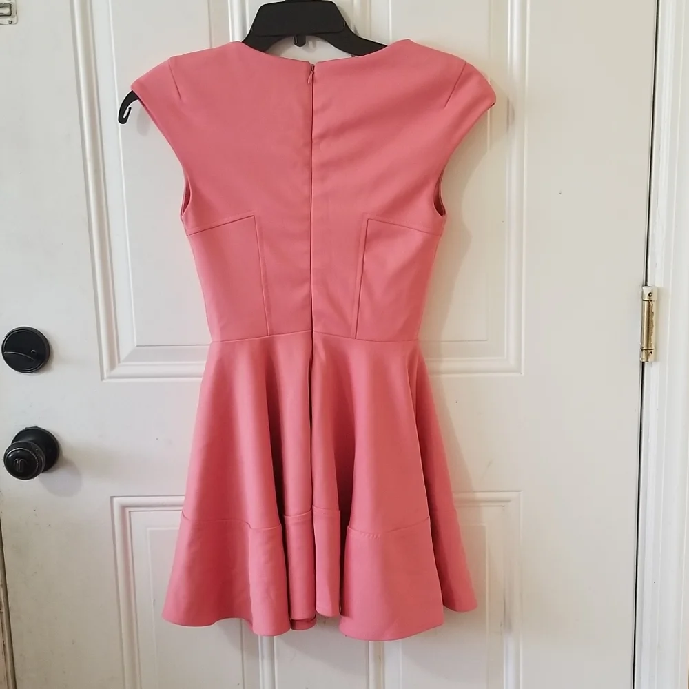 Topshop Coral Mini Dress